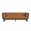 Addison Mid Century Modern Tufted Sofa