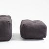 Fluffy bean bag chair, comfortable bean bag for adults and children, super soft lazy sofa chair with memory foam and ottoman, indoor modern focus bean